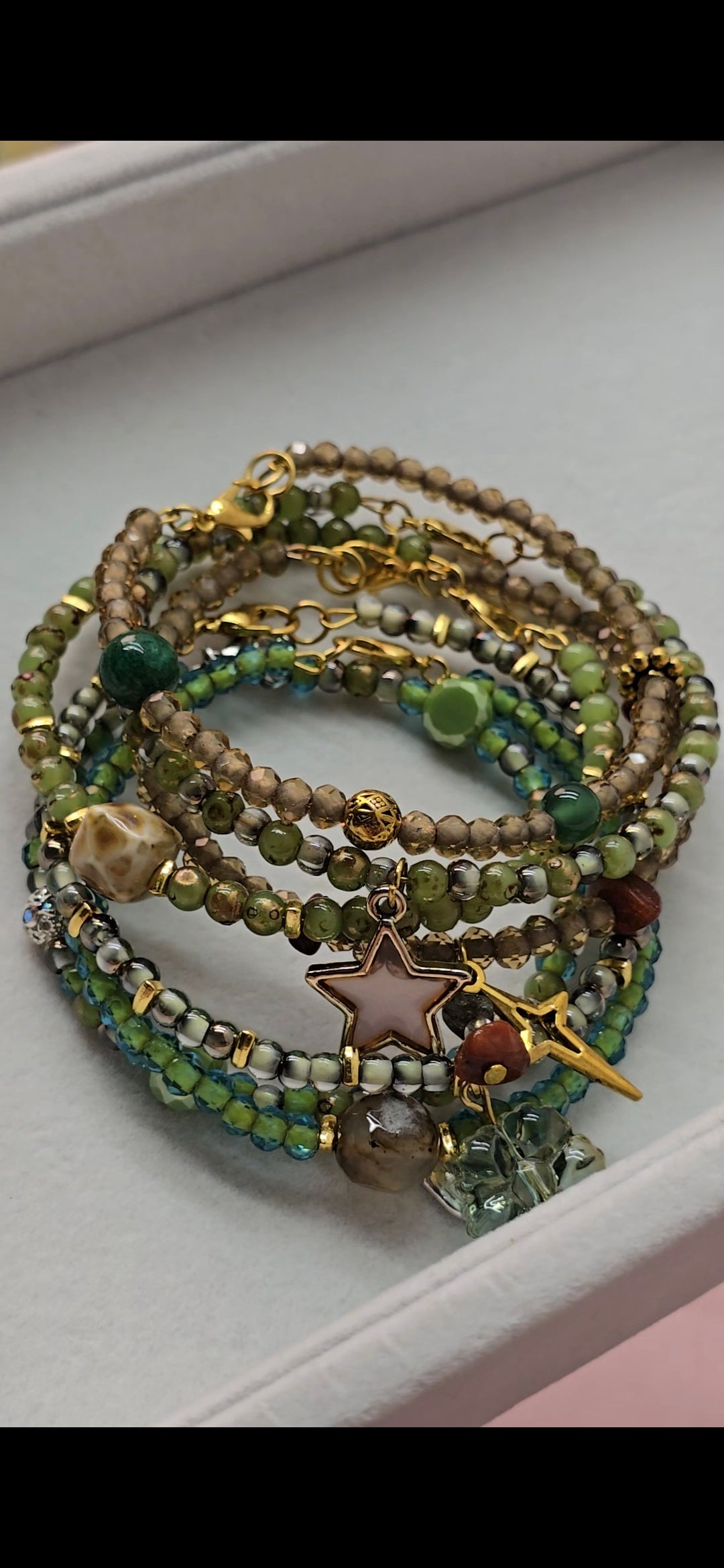 6 SEED BEADS BRACLETS - Mystery Bags